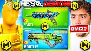 COD MOBILE PRO built my DEMON META LOADOUT on Warzone Rebirth Island