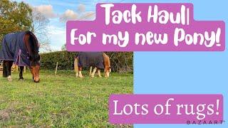 Tack Haul For My New Pony!| Lots of rugs!