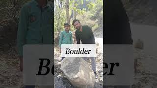 New word "boulder" #shorts #newwordsdaily #english