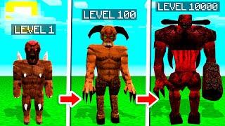 Evolving DEMON BABY Into MAX LEVEL DEMON In MINECRAFT (Upgrading Mobs!) - Minecraft Mods Gameplay