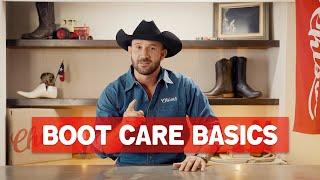 Cowboy Boot Care Basics