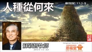 人種從何來 (粵語) (創世記 11:1-9) - 蘇穎智牧師