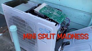 Mini Split Air Conditioner Board Change Out