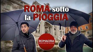 ROMA sotto la PIOGGIA: da Piazza del Popolo a Piazza Venezia