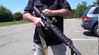 Knight's Armament SR-16 11.5" Suppressed on FIREClean