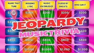 Can You Answer These Jeopardy Music Trivia Questions ?