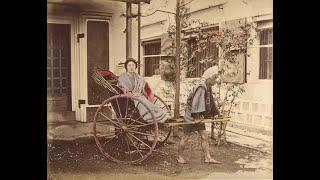 Hand-colored photographs of Japan on the brink of modernity, 1870s