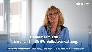 Die Selbstverwaltung der BGHW: Christine Westermann