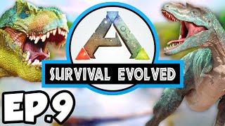 ARK: Survival Evolved Ep.9 - TAMING DILOPHOSAURUS DINOSAURS!!! (Gameplay / Let's Play)