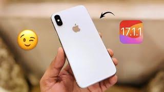 iOS 17 update on iPhone X - new Update for iPhone X on iOS 17.1