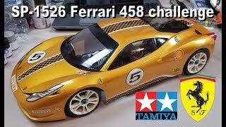 Tamiya SP 1526 Ferrari 458 challenge on a TA06 Pro chassis