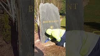 Mossfords - Fixing Thornhill Cemetery & Crematorium boulders