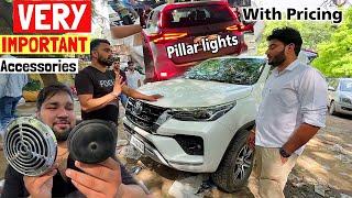 KAROL BAGH का Test : Installing Premium Accessories in FORTUNER 2023