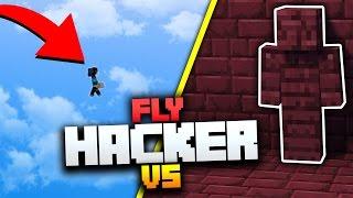 I AM STONE CHALLENGE vs FLY HACKERS! | Minecraft MONEY WARS