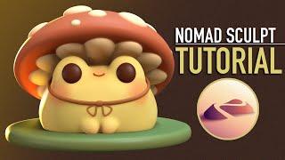 Nomad Sculpt Full Tutorial: Rihnlin Frog!!