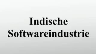 Indische Softwareindustrie