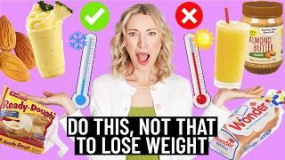 10 EASY Weight Loss Hacks That ACTUALLY Work (…safe, non-restrictive & affordable)!!