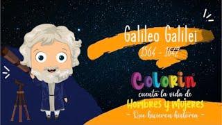 Biografía de Galileo Galilei para niños  🪐 | Colorin Cuenta