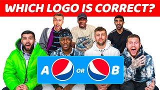 SIDEMEN GUESS THE FAKE LOGO CHALLENGE?