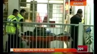 Seorang wanita gantung diri di kipas siling