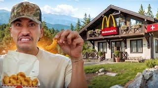 Eating At The Most Expensive McDonalds in The World... (Switzerland)