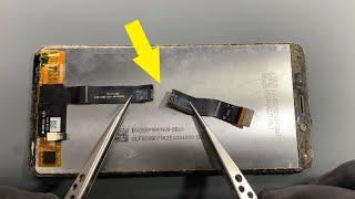 Broken Flex Repair #mobilerepair #electronics #microsoldering