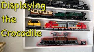 Finding a spot to display my LEGO Crocodile Locomotive ( 10277 )