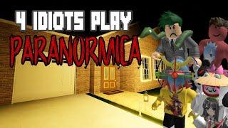 4 Idiots Play A Roblox Horror Game | Paranormica