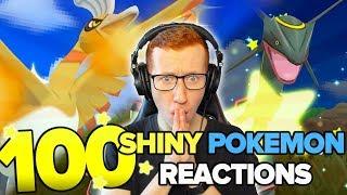 100 AMAZING SHINY POKEMON REACTIONS - Pokemon USUM & ORAS Shiny Reaction Montage!