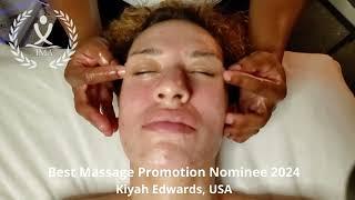 Best Massage Promotion Nominee 2024 Kiyah Edwards, USA