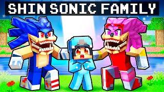 Having a SHIN SONIC FAMILY in Minecraft!