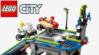 LEGO City No Limits: Race Car Ramp Track 60460- Speed Build Review | LEGO 60460