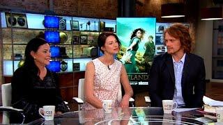 "Outlander" author and actors on transition from books to TV series