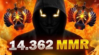 NEW WORLD RECORD !! 14.362 HIGHEST Average MMR in Dota 2 History