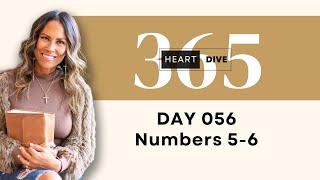 Day 056 Numbers 5-6 | Daily One Year Bible Study | Audio Bible Reading with Commentary