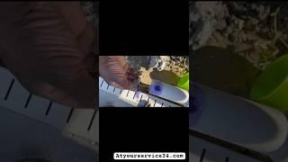 Salt cell union repair.. #pool #how #totalgaming