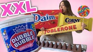 DAS sind die größten XXXL Süßigkeiten   Der Test | Bibi