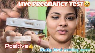 Arul second pregnancy confirmLive pregnancy test