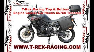 T-Rex Racing Top And Bottom Engine Guards For Honda XL750 Transalp