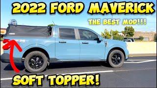 This MOD CHANGED my Ford Maverick!!!!!!! (Soft Topper) Best Thing ever!!