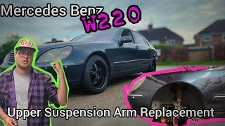 Mercedes Benz W220 S class Upper Suspension Arm Replacement
