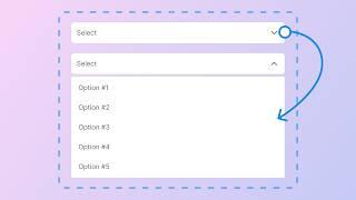 How to create an interactive dropdown component in Figma | New Figma UI 2024 |