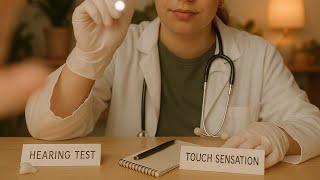 Cranial Nerve Exam ASMR | Soft Spoken & Tingly Medical Roleplay 🩻