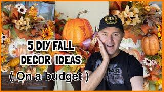 DIY Fall Decoration Ideas / Five Fall DIYS On A Budget / Ramon Art Home