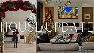 House Update & Holiday Decor : Mid Century Modern Style