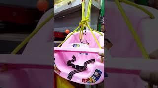 Plastic Pink  Baby Swing Made In India