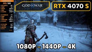 RTX 4070 Super - God Of War Ragnarok | 1080P | 1440P | 4k | DLSS/FSR 3 On/Off