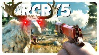 Using my pet BEAR to hunt a ZONKED MOOSE (ᵃⁿᵈ ᵍʳᵒʷᶦⁿᵍ ᵐʸ ʰᵃʳᵉᵐ) | Far Cry 5 [5]