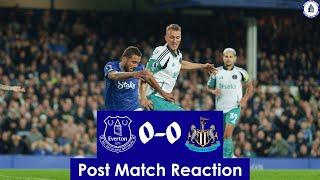 Everton Vs Newcastle United - Post Match Reaction