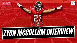 Tampa Bay Buccaneers CB Zyon McCollum on Starting, Nickel Experience, Teammates & Creating Turnovers